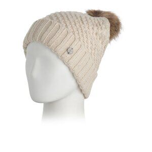 ROXY cream Blizzard Beanie